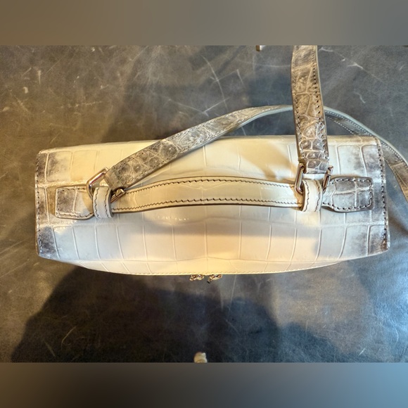 Loro Piana House Exclusive Extra Pocket L19 Wicker Himalaya Crocodile Bag - Picture 10 of 17